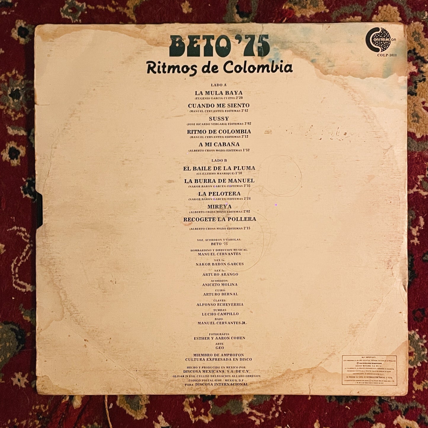 Beto ´75 - Ritmos de Colombia