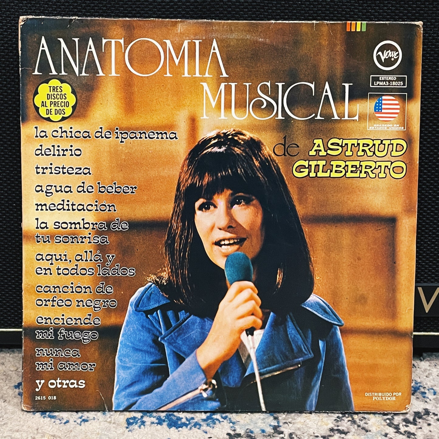 Astrud Gilberto – Anatomía Musical 3LP