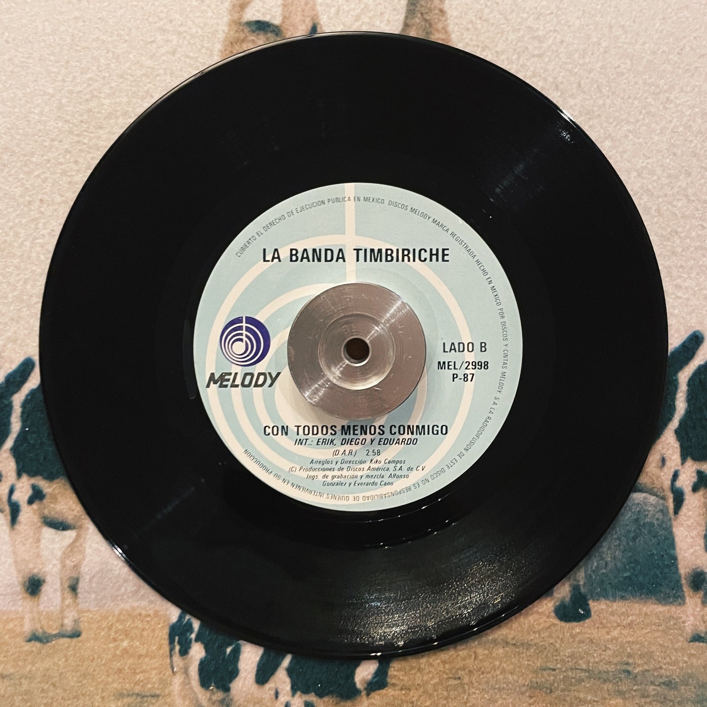 7¨ | La Banda Timbiriche – Mirame / Con Todos Menos Conmigo