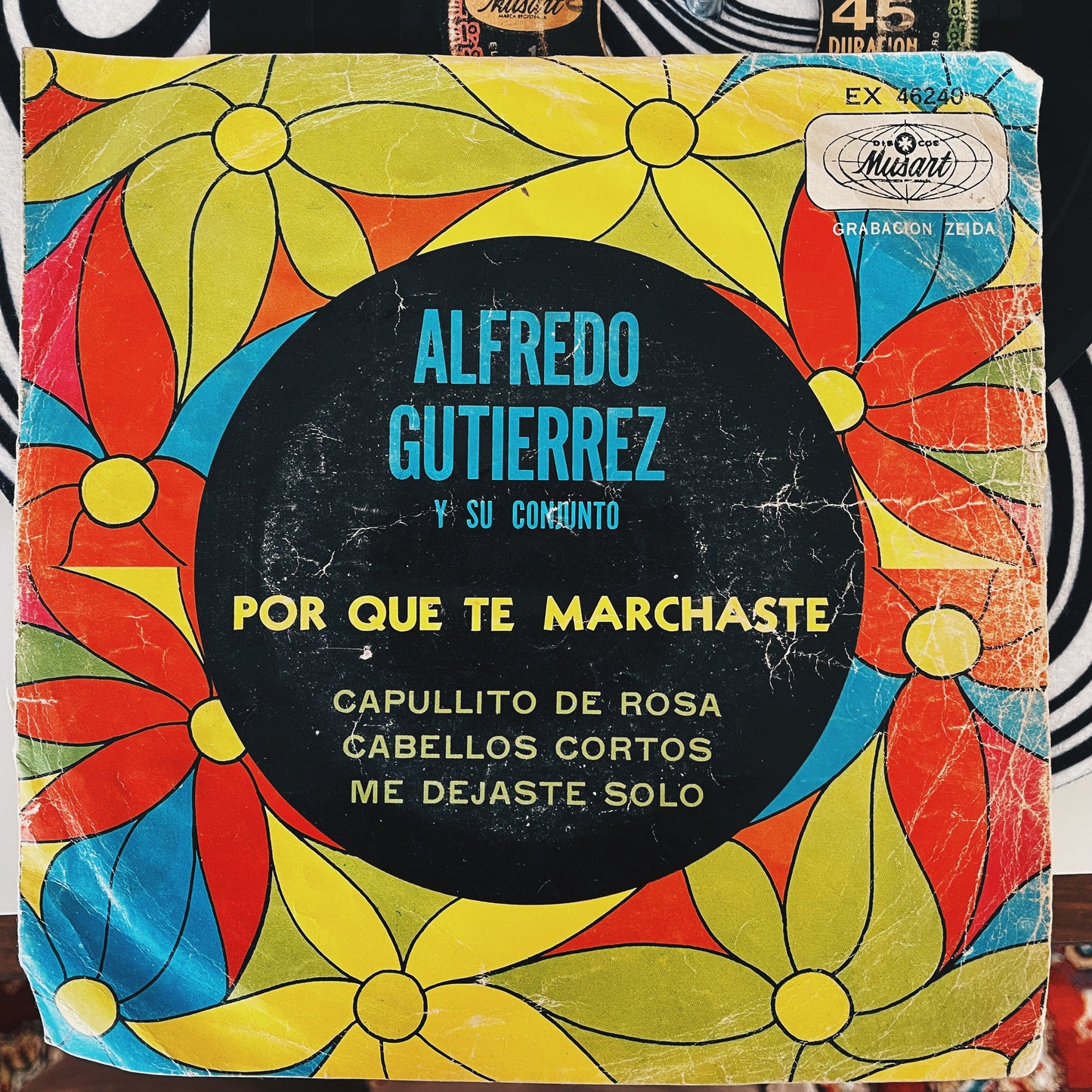 7¨| Alfredo Gutiérrez Y Su Conjunto – Por Que Te Marchaste EP