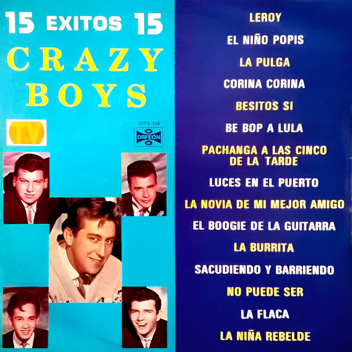 The Crazy Boys – 15 hits
