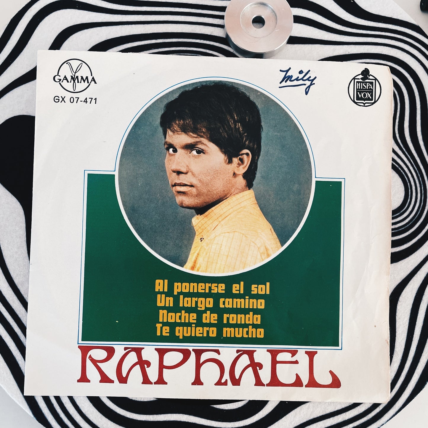 7¨| Raphael - Al ponerse el sol / Un largo camino EP 4 Tracks