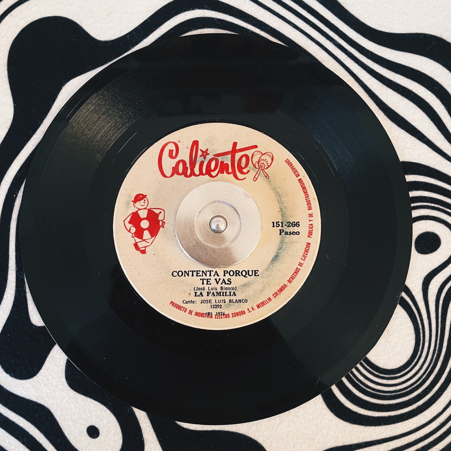 7¨| La Familia - Contenta porque te vas / El negro jaja