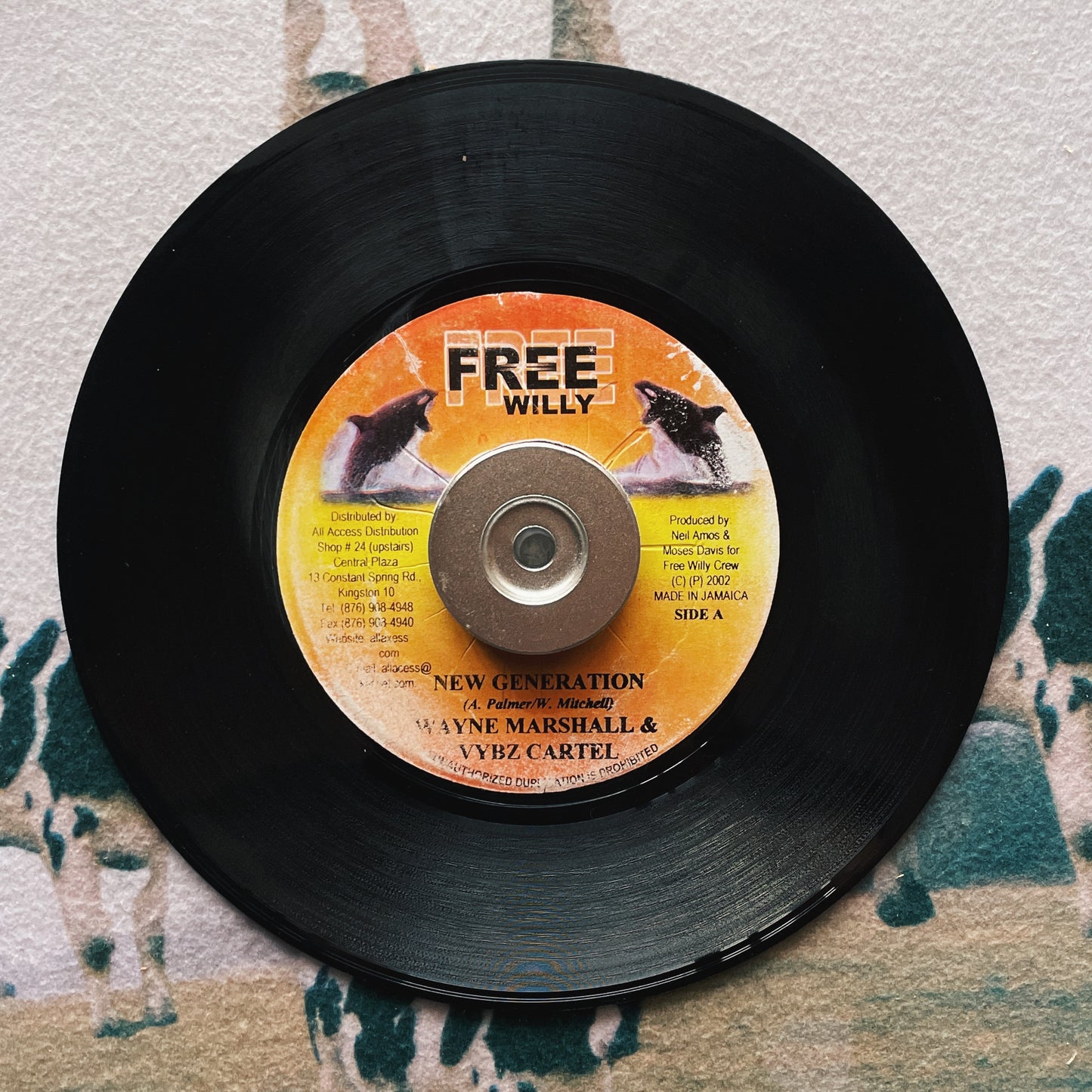 7¨| Spice / Wayne Marshall & Vybz Cartel – Wave Your Hands / New Generation
