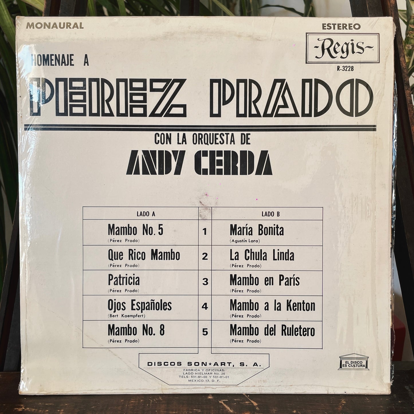 Orquesta De Andy Cerda – Homenaje A Perez Prado Con La Orquesta De Andy Cerda