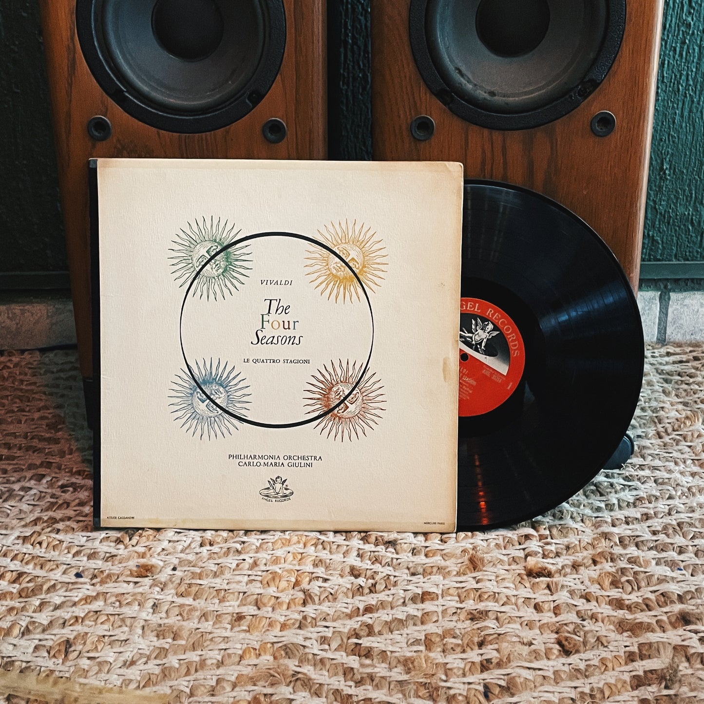 Vivaldi, Carlo-Maria Giulini, Philharmonia Orchestra – The Four Seasons - Le Quattro Stagioni