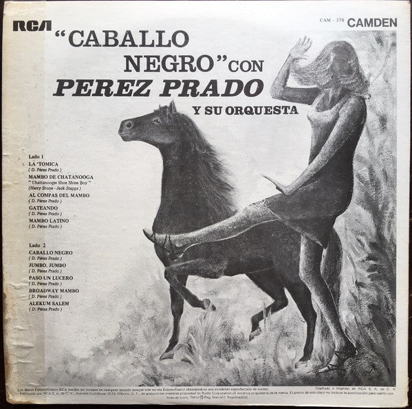 Perez Prado Y Su Orquesta – Caballo Negro Y Otros Exitos Con