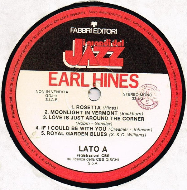 Earl Hines – Earl Hines