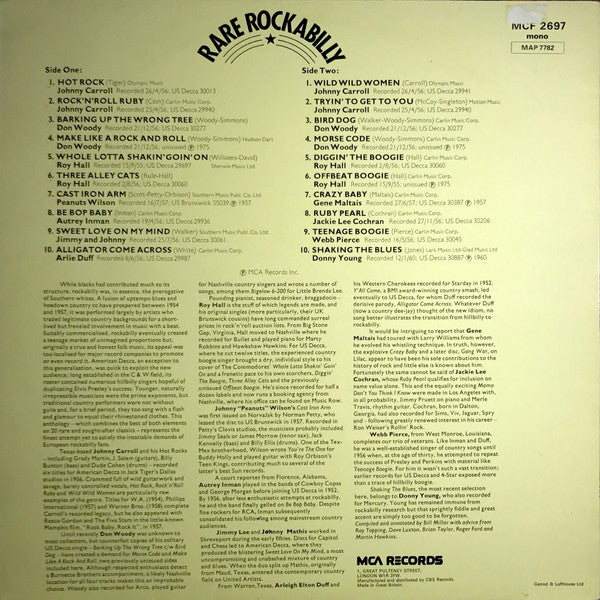 Various – Rare Rockabilly