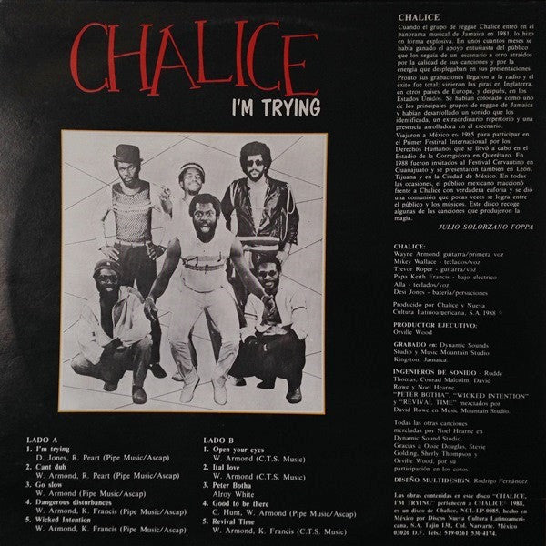 Chalice – I'm Trying