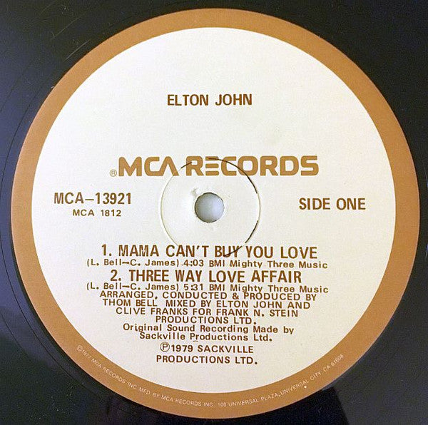 Elton John – The Thom Bell Sessions