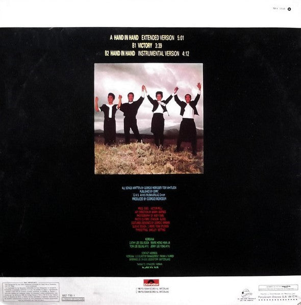 Koreana Produced By Giorgio Moroder – (Official '88 Seoul Olympic Song) Hand In Hand