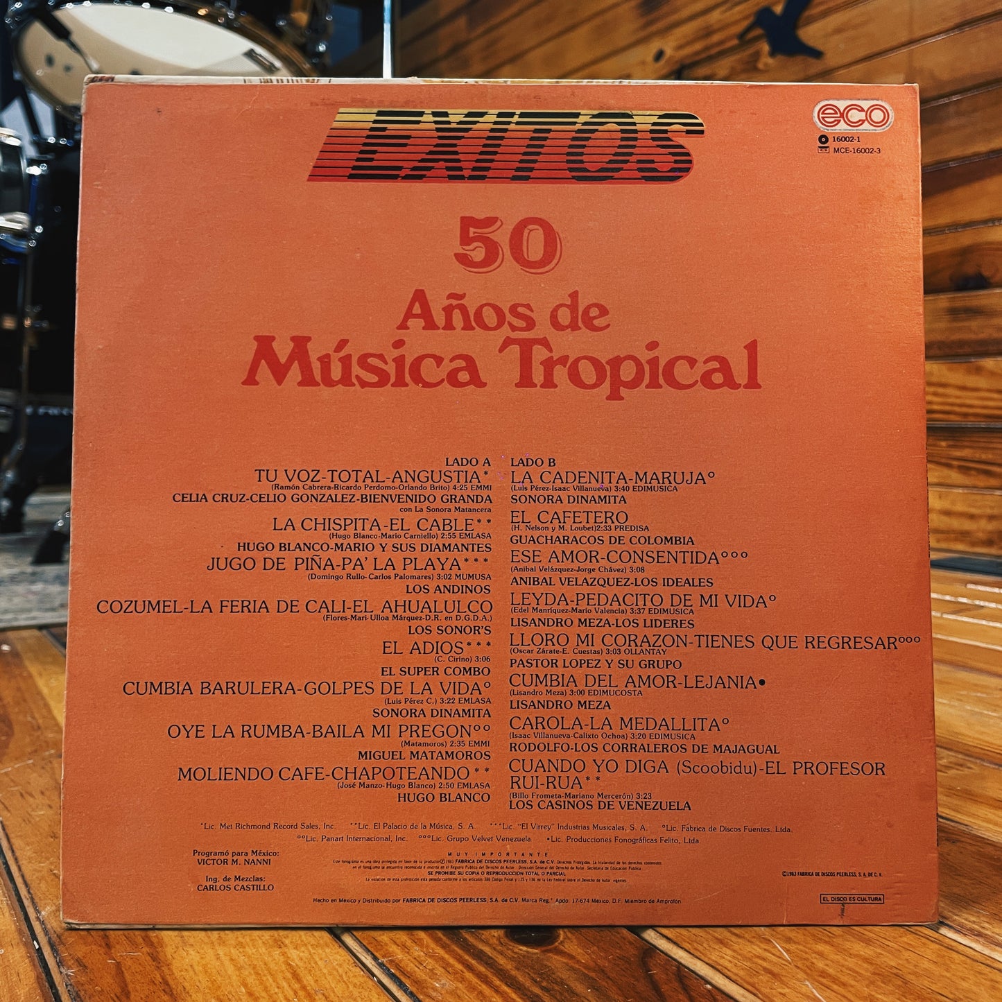 Varios – Exitos 50 Años De Música Tropical