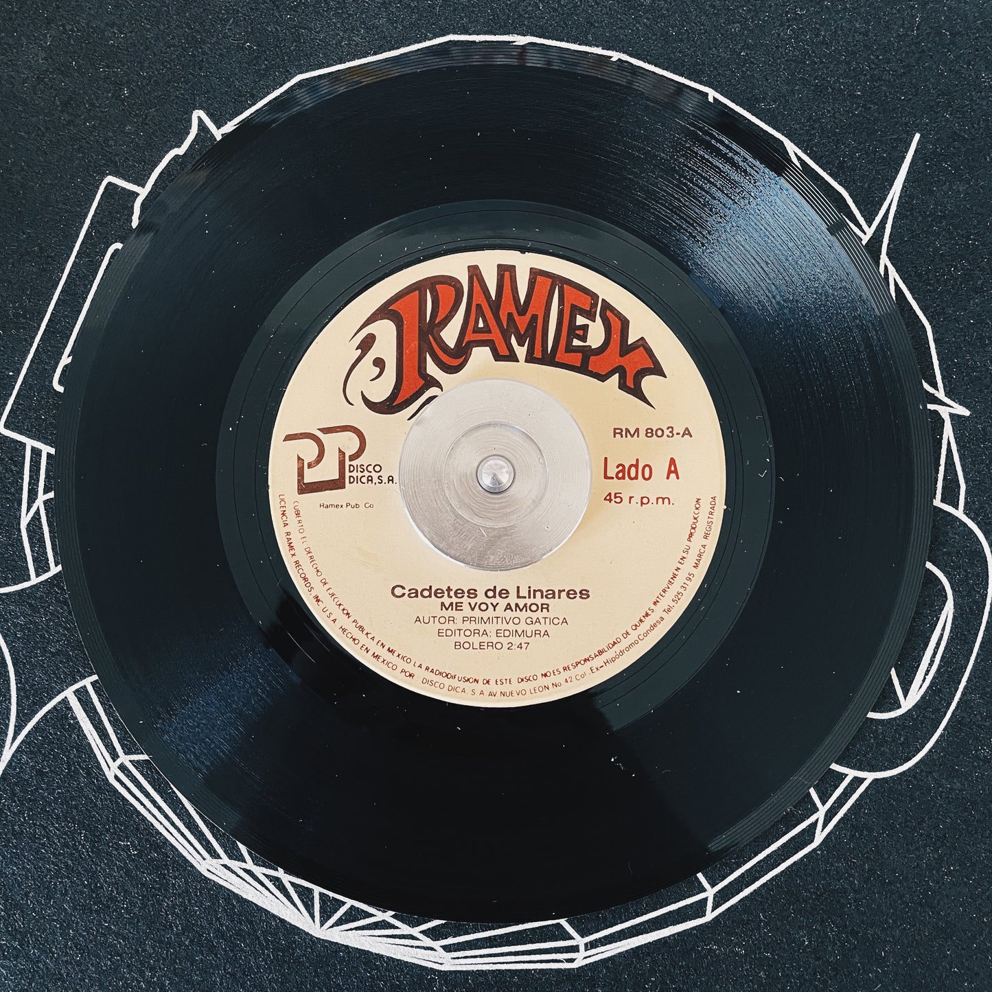 7¨| Los Cadetes De Linares – Me Voy Amor / La Pingua