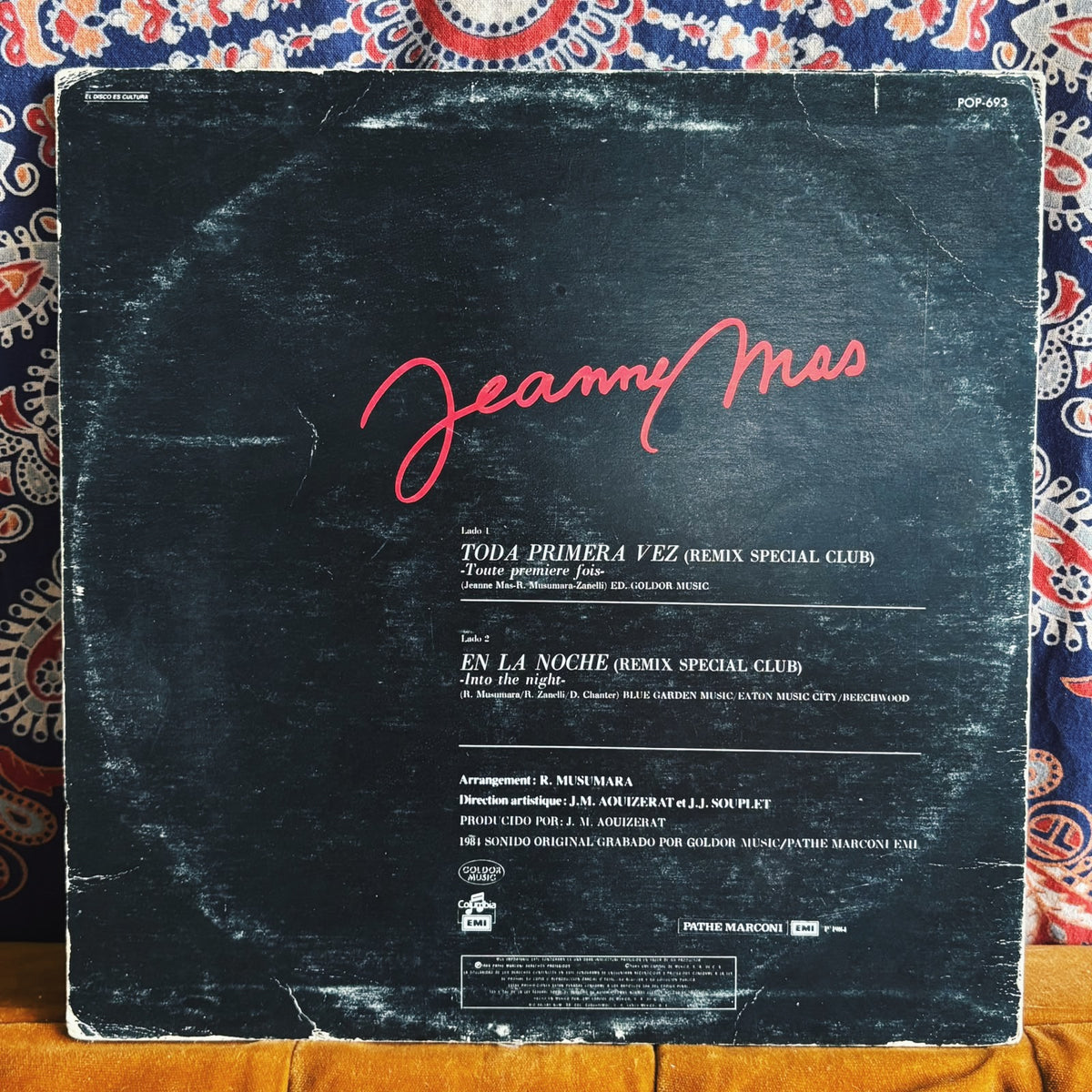 Jeanne Mas – Toute Première Fois