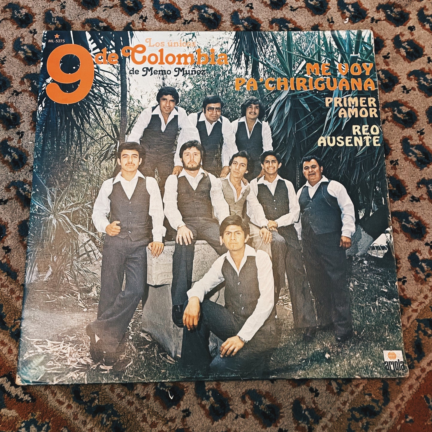 Los Nueve De Colombia, Memo Muñoz – Los Unicos 9 De Colombia De Memo Muñoz