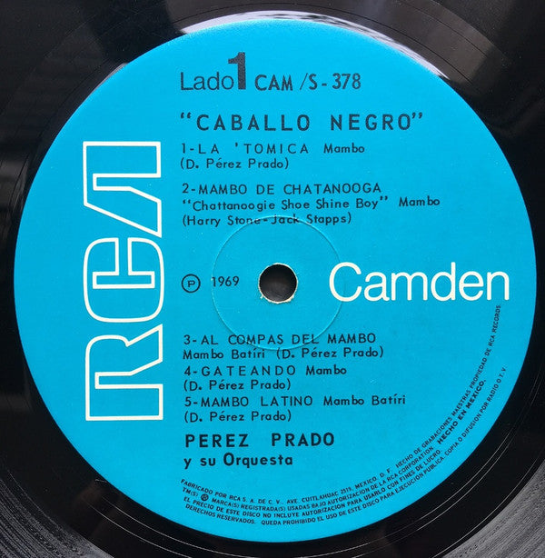 Perez Prado Y Su Orquesta – Caballo Negro Y Otros Exitos Con