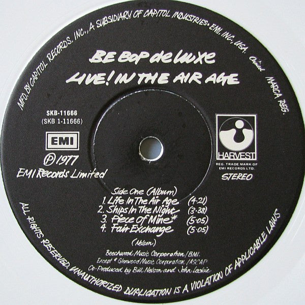 Be Bop Deluxe – Live! In The Air Age