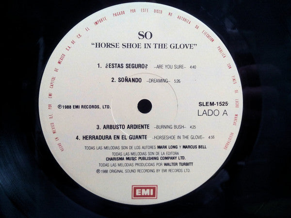 So – Horseshoe In The Glove