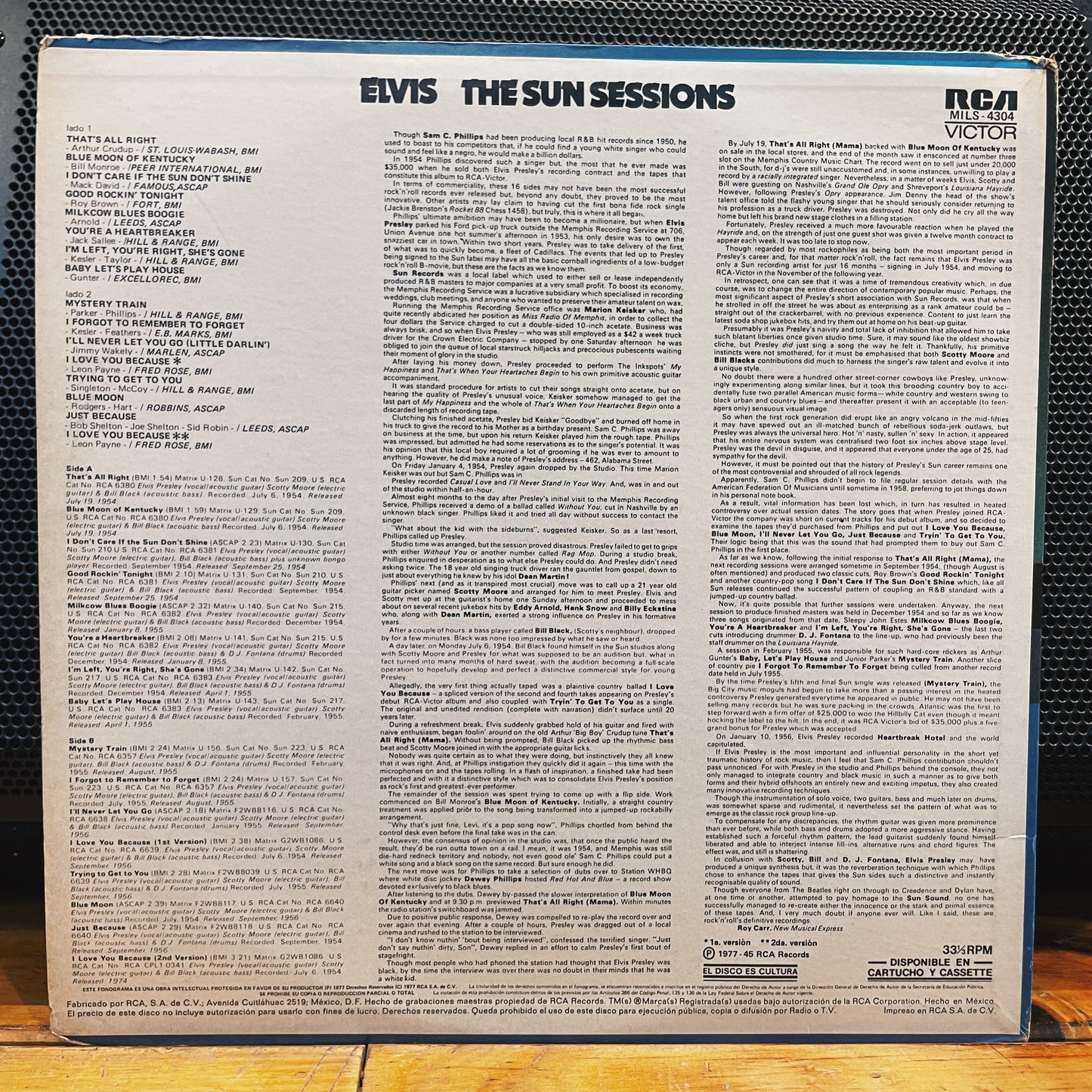 Elvis Presley – The Sun Sessions