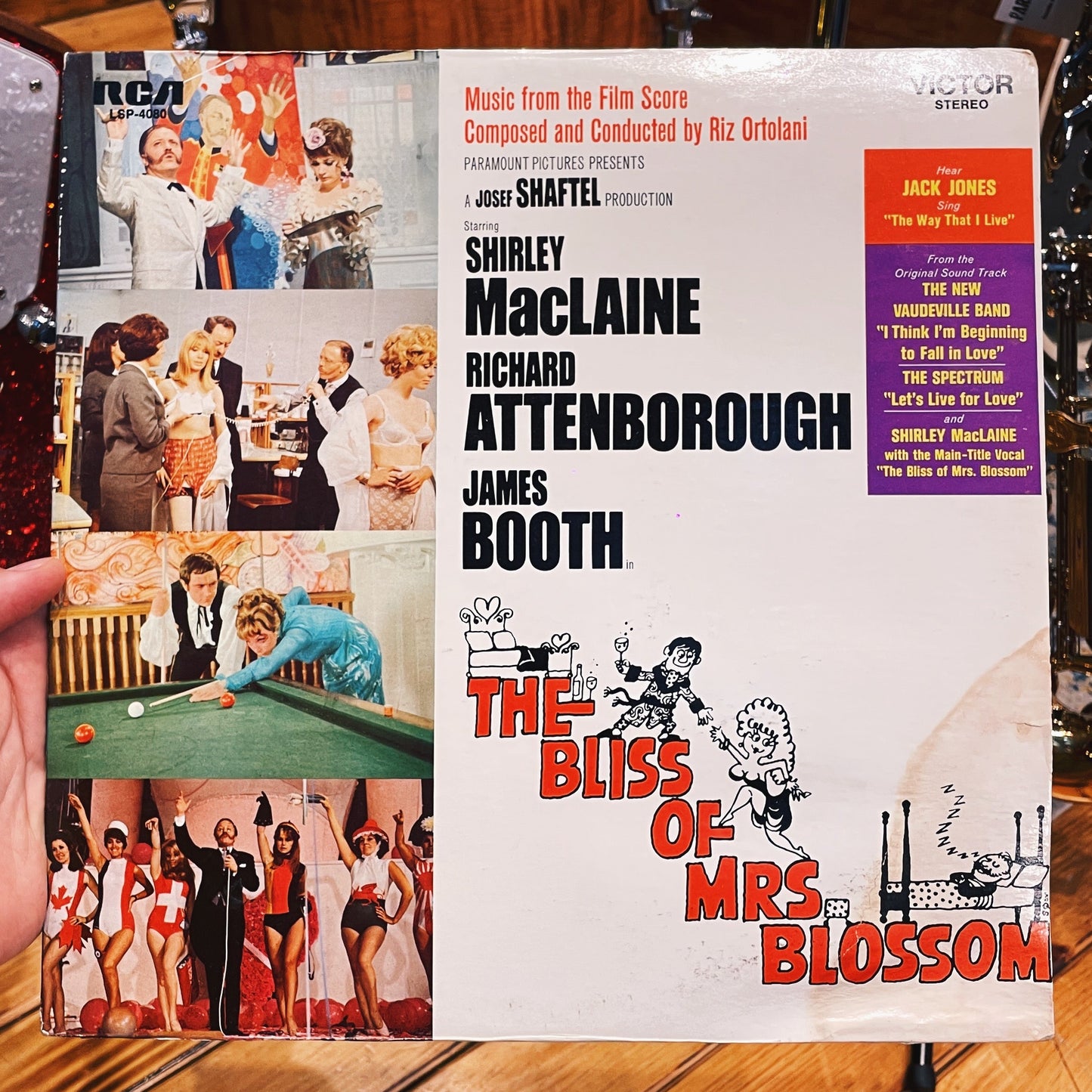 Riz Ortolani – Music From The Film Score The Bliss Of Mrs. Blossom