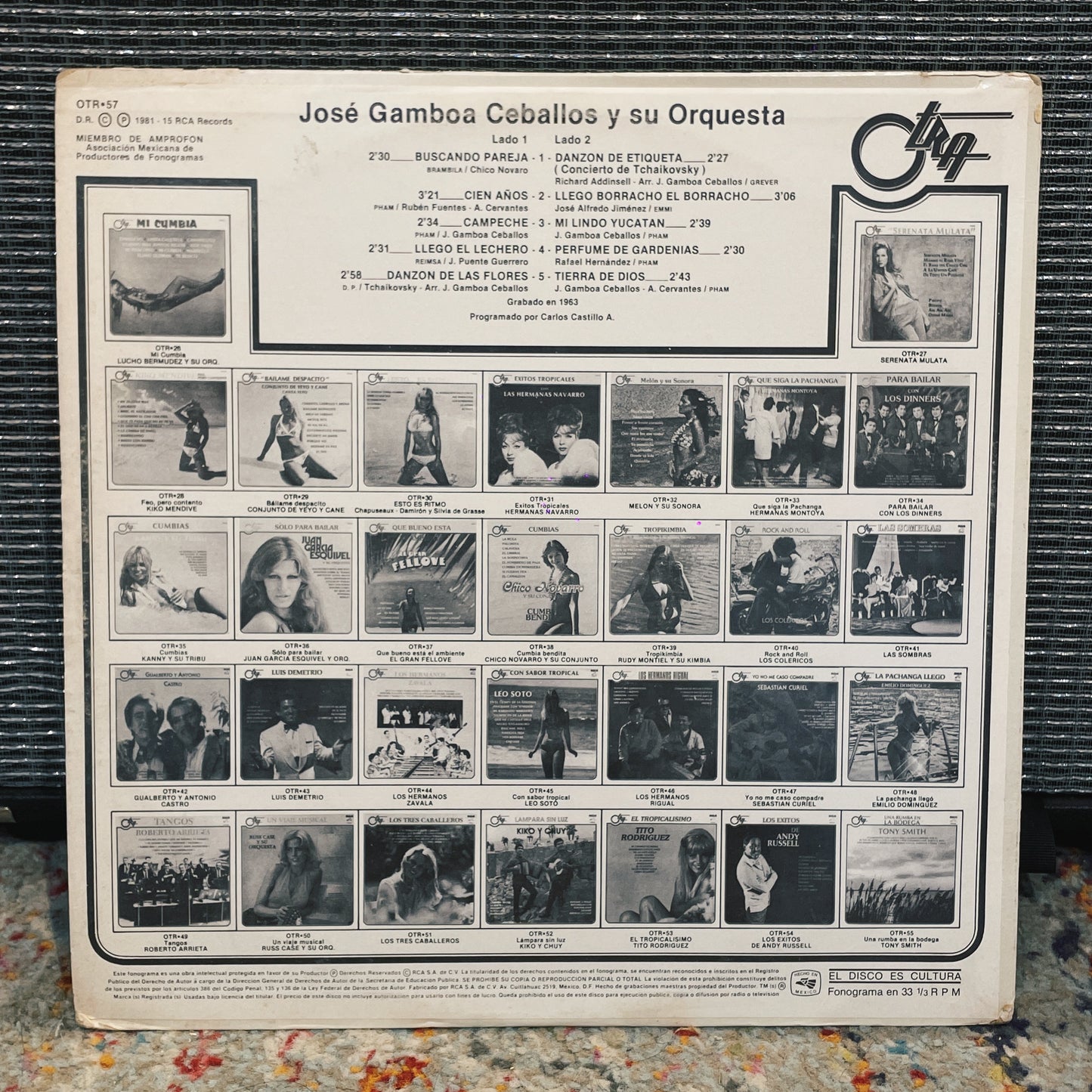 Danzones Con La Orquesta De José Gamboa Ceballos