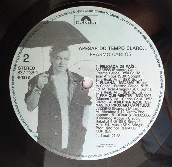 Erasmo Carlos – Apesar Do Tempo Claro...