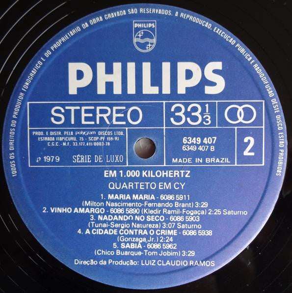 Quarteto Em Cy – Em 1000 Kilohertz