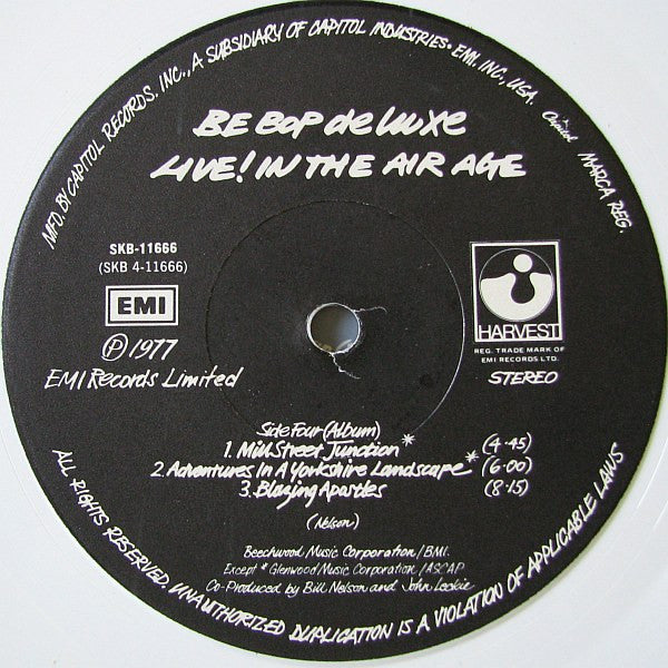 Be Bop Deluxe – Live! In The Air Age