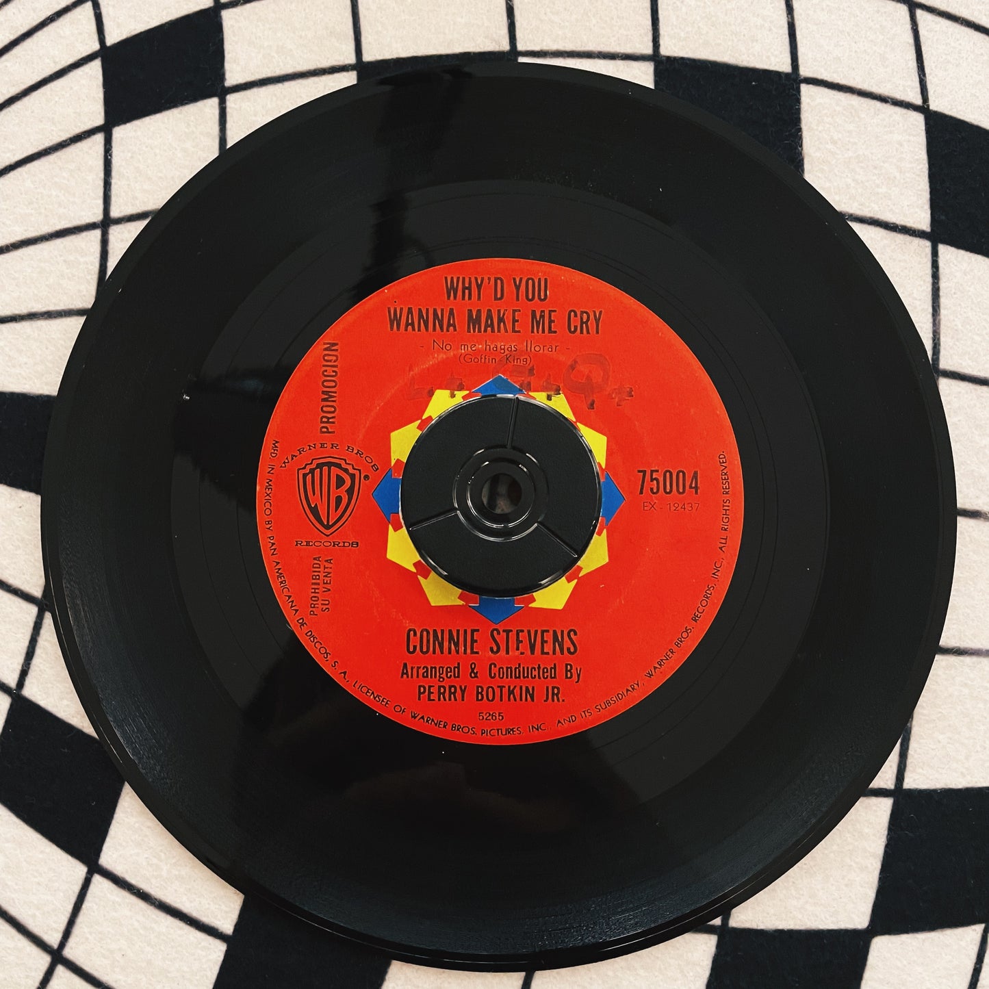 7¨| Connie Stevens – Why'd You Wanna Make Me Cry / Just One Kiss