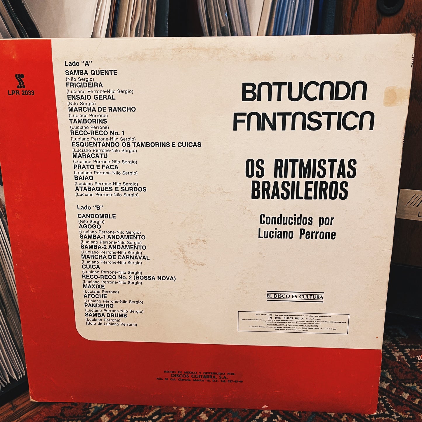 Os Ritmistas Brasileiros – Batucada Fantastica