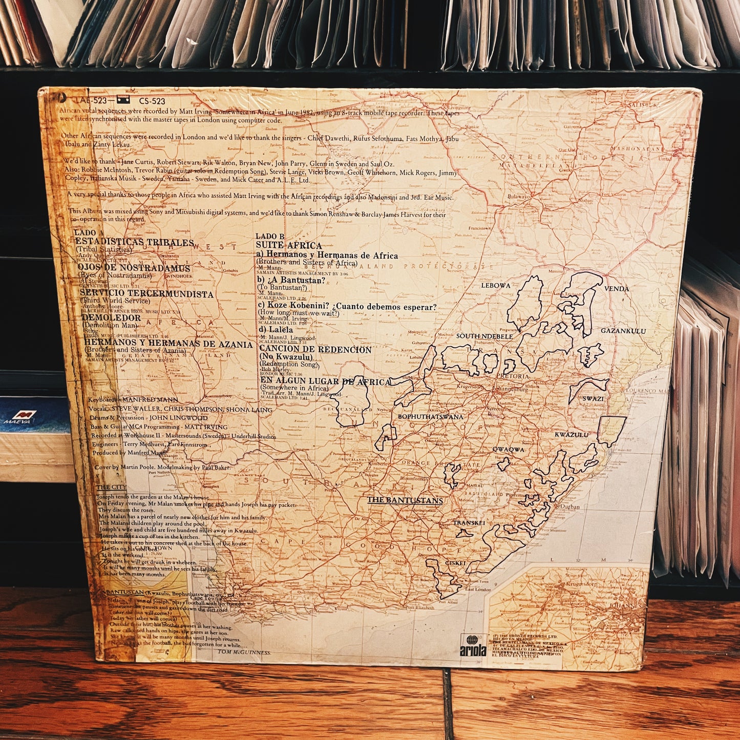 Manfred Mann's Earth Band – Somewhere In Afrika
