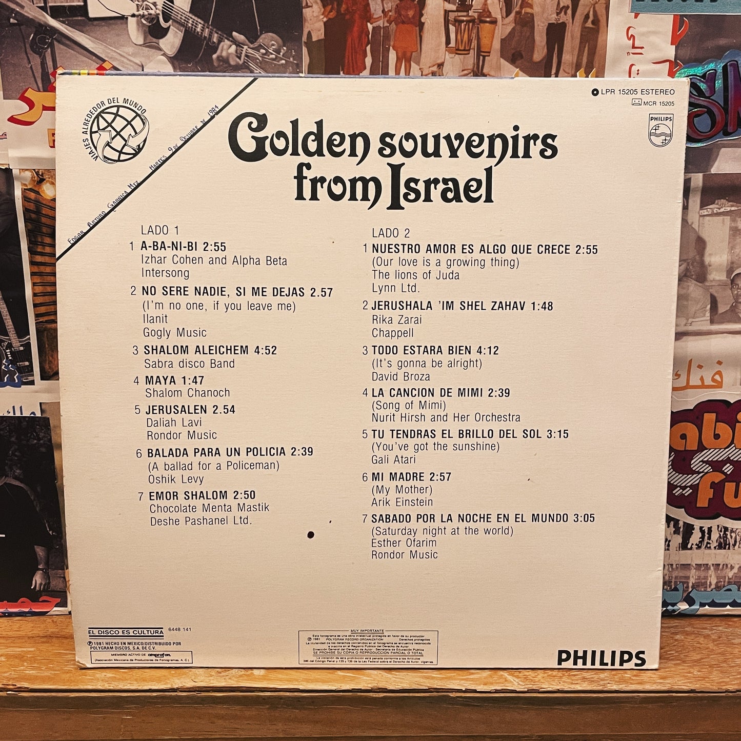 Golden Souvenirs from Israel (Funky Disco killer)