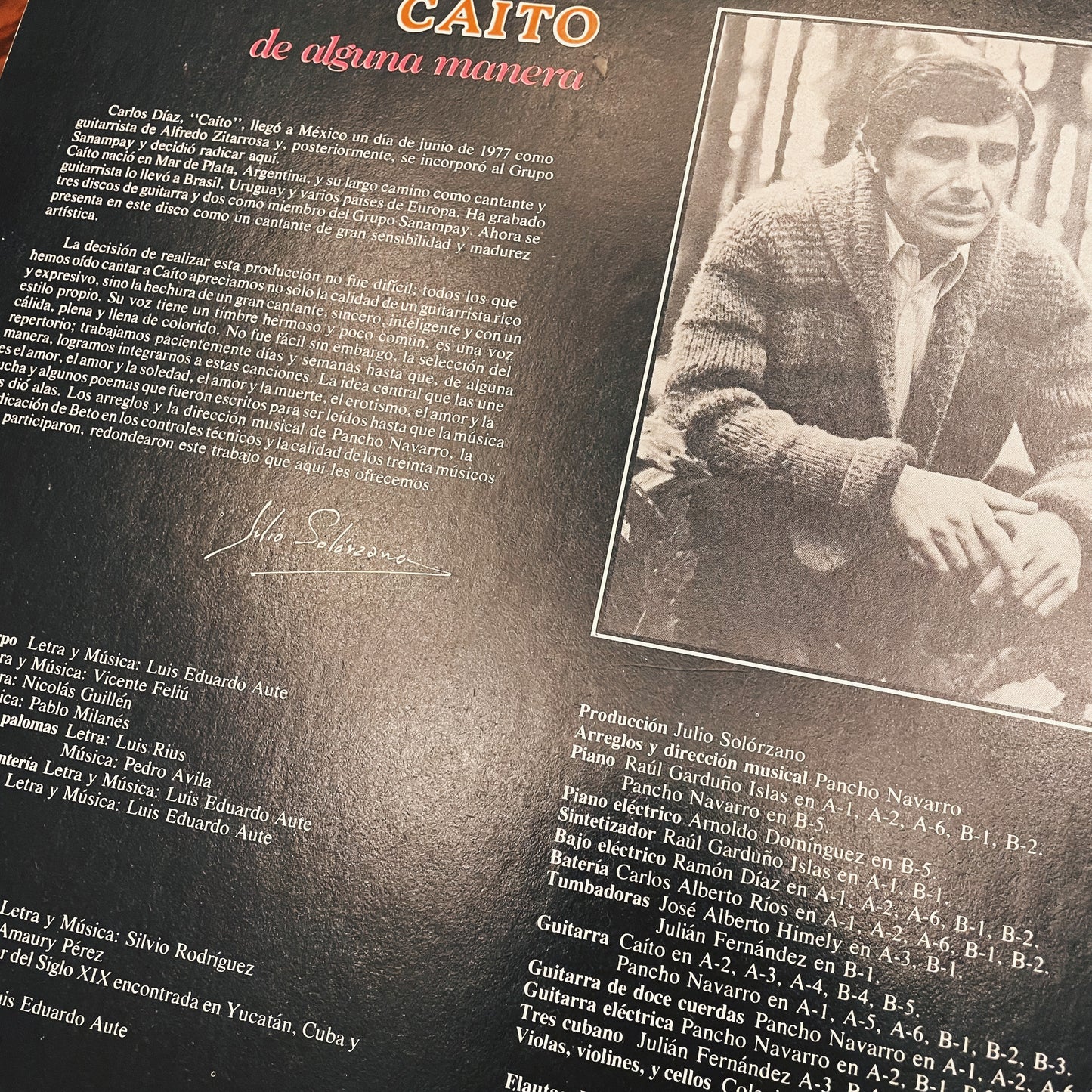 Carlos Díaz – De Alguna Manera