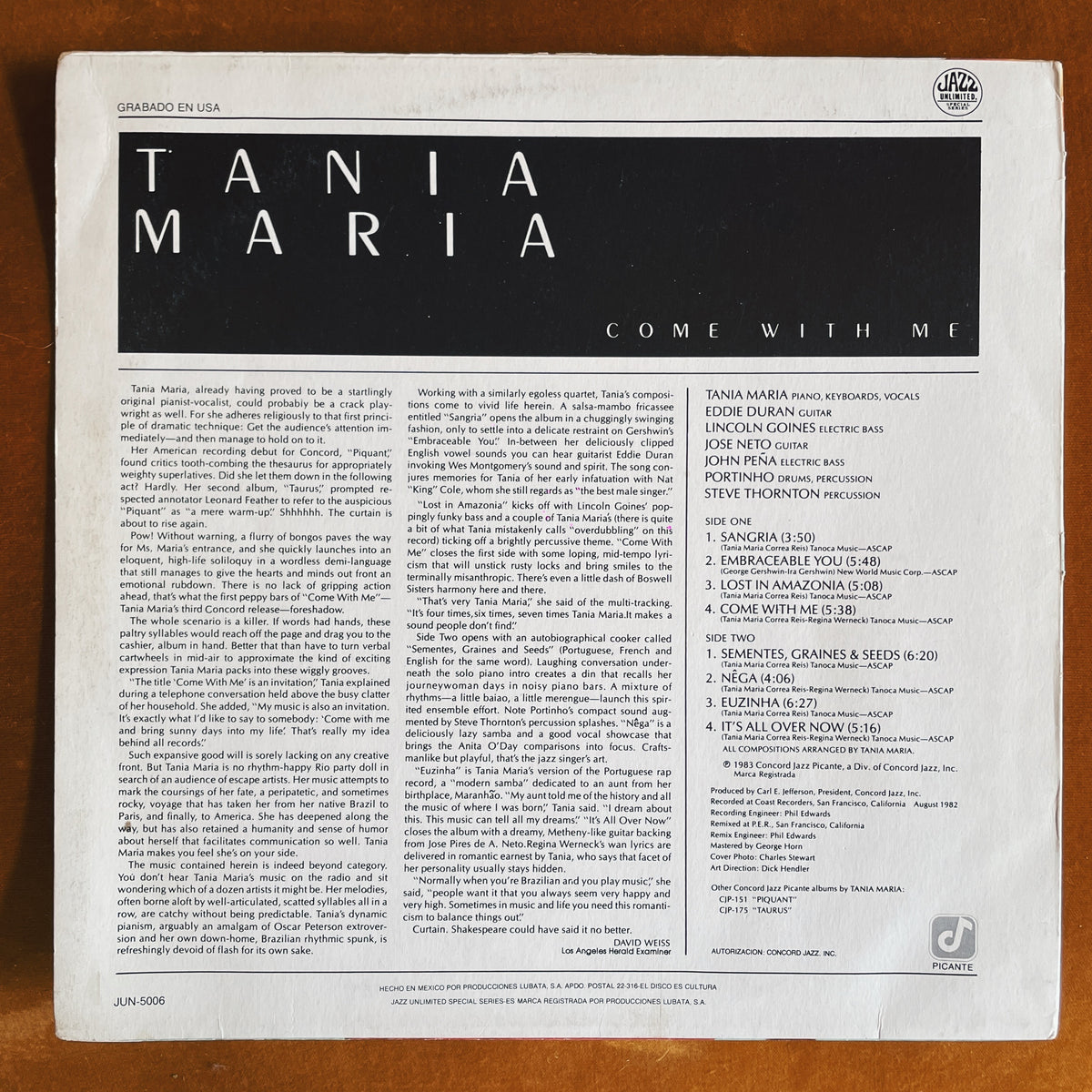 Tania Maria – Come With Me