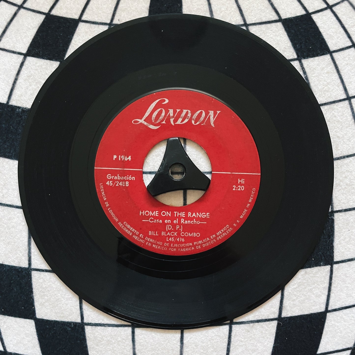 7¨| Bill Black Combo - Home on the range