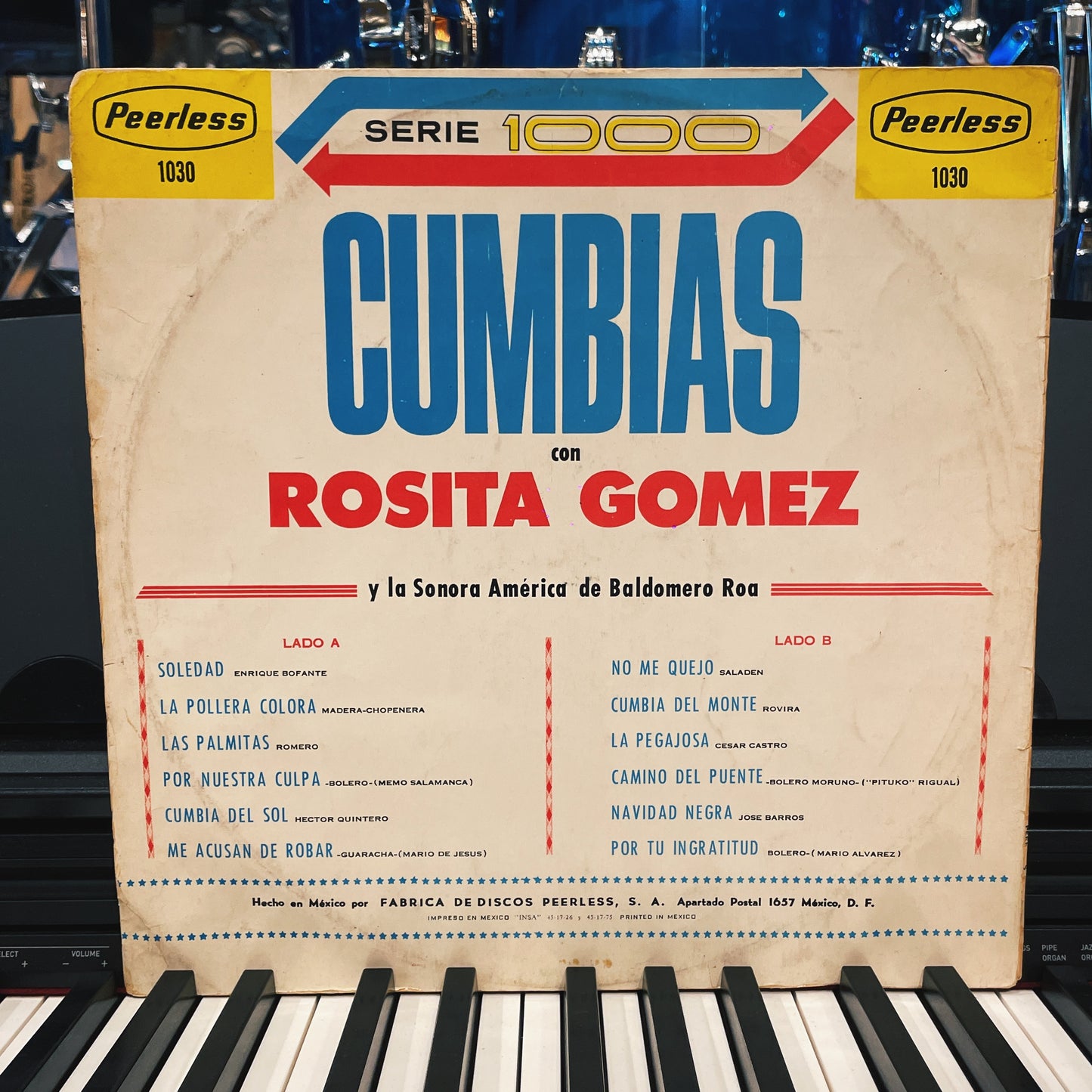 Rosita Gomez Y La Sonora America De Baldomero Roa – Cumbias