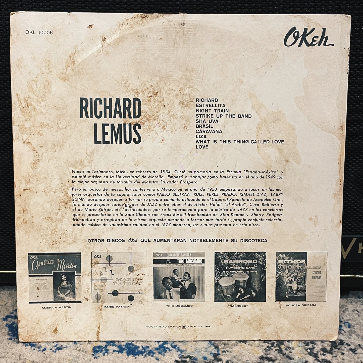 Richard Lemus Y Su Conjunto – Imagenes Del Jazz