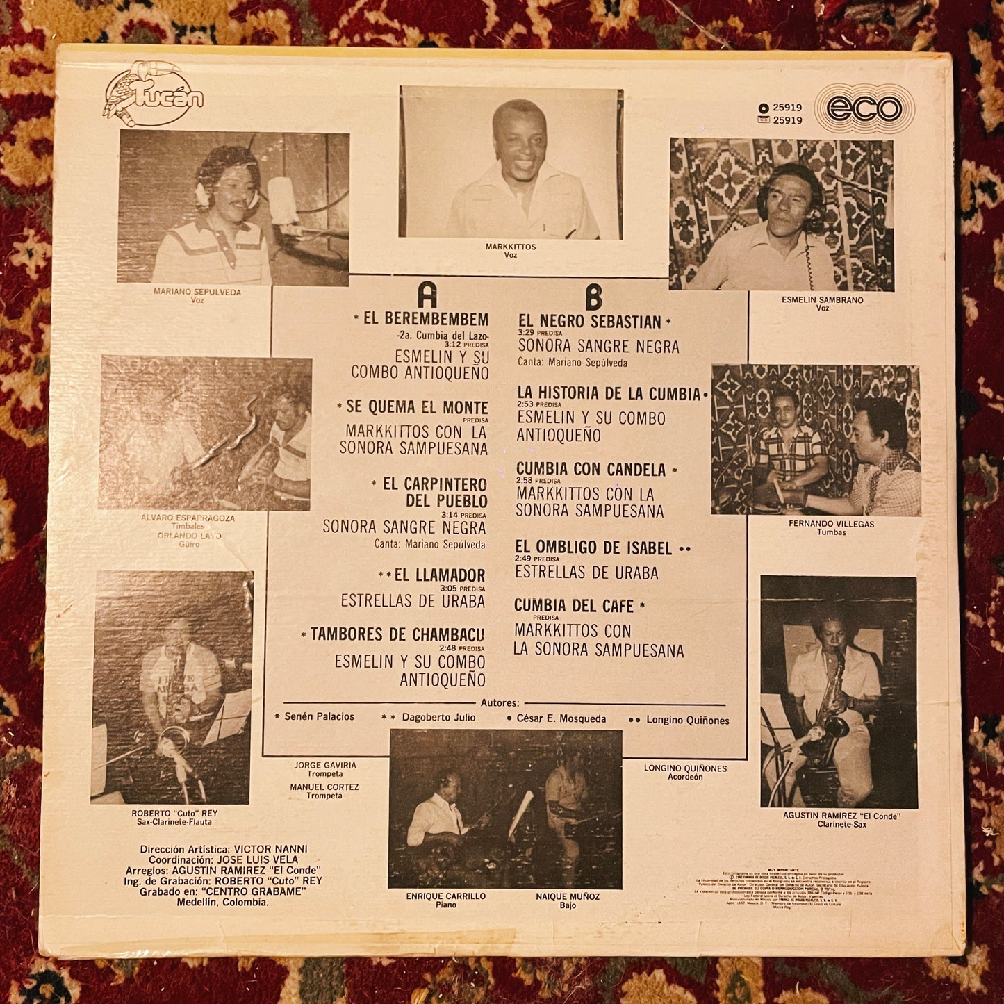 Varios - El Berembembem (compilado de cumbia)