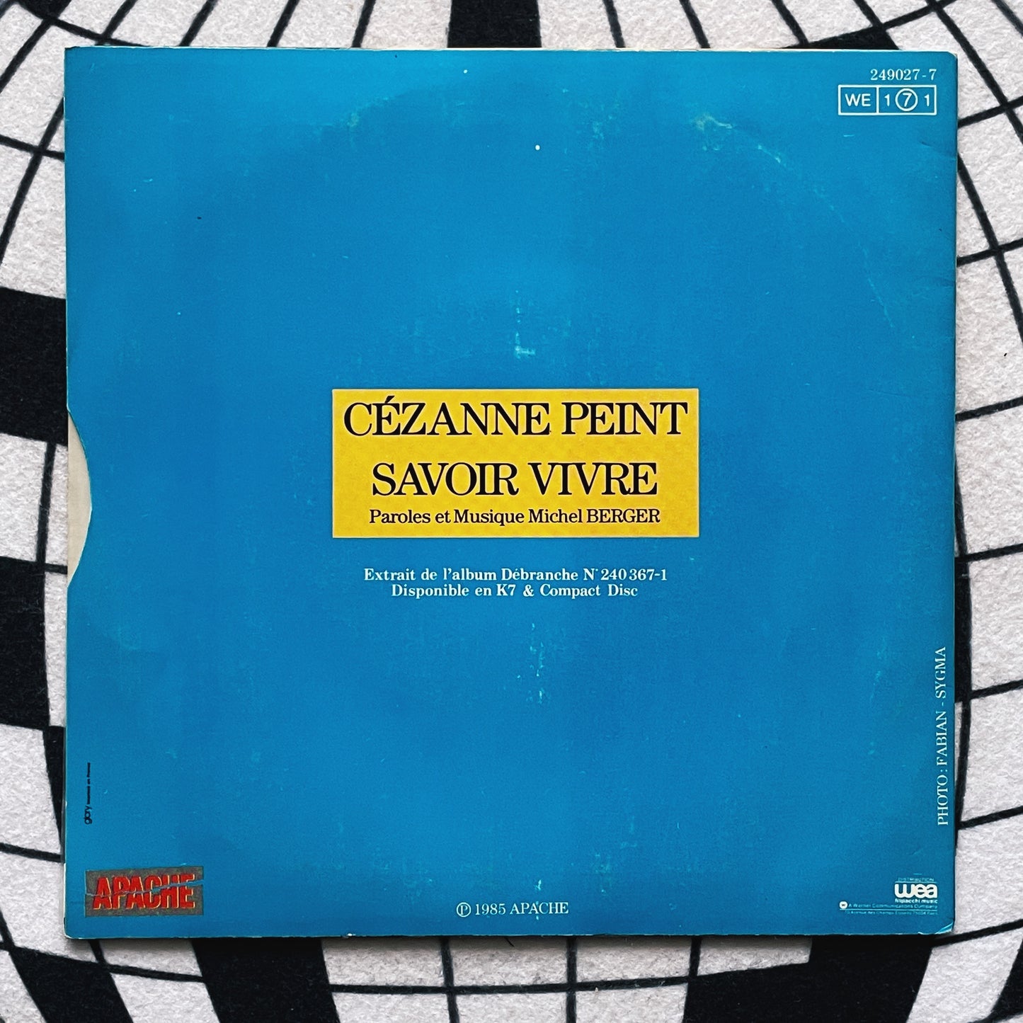7¨| France Gall – Cézanne Peint / Savoir Vivre