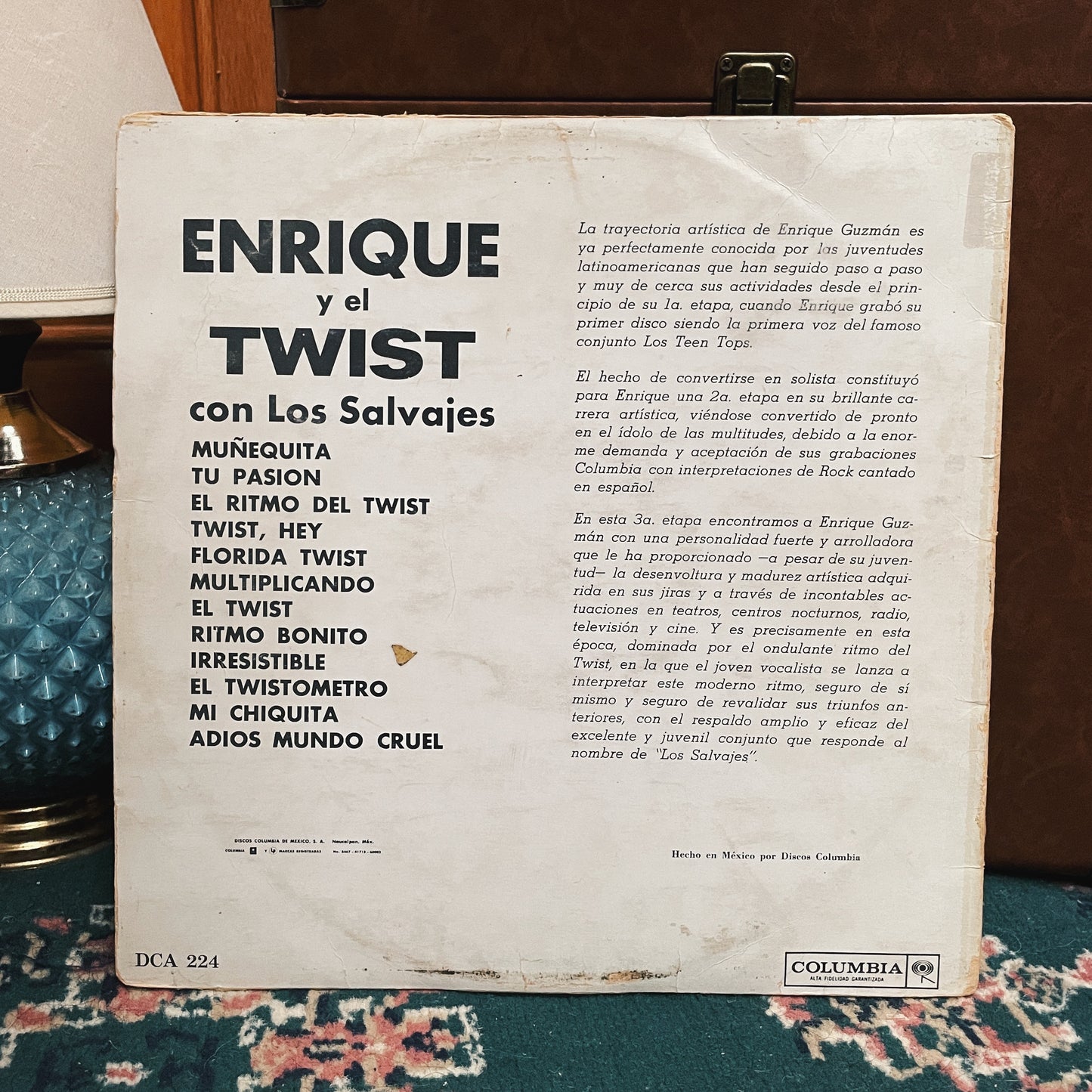 Enrique Guzman – Enrique Y El Twist