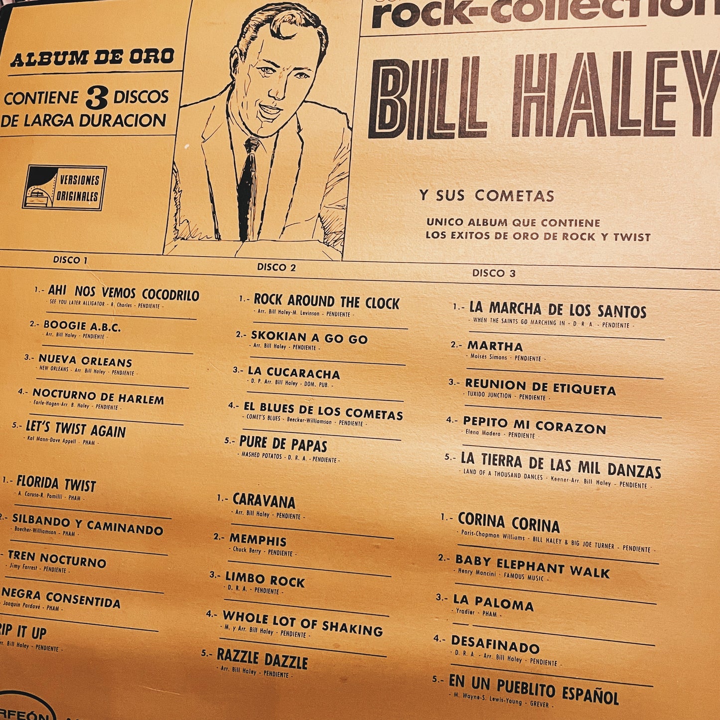 Bill Haley - Colección de exitos 3LP