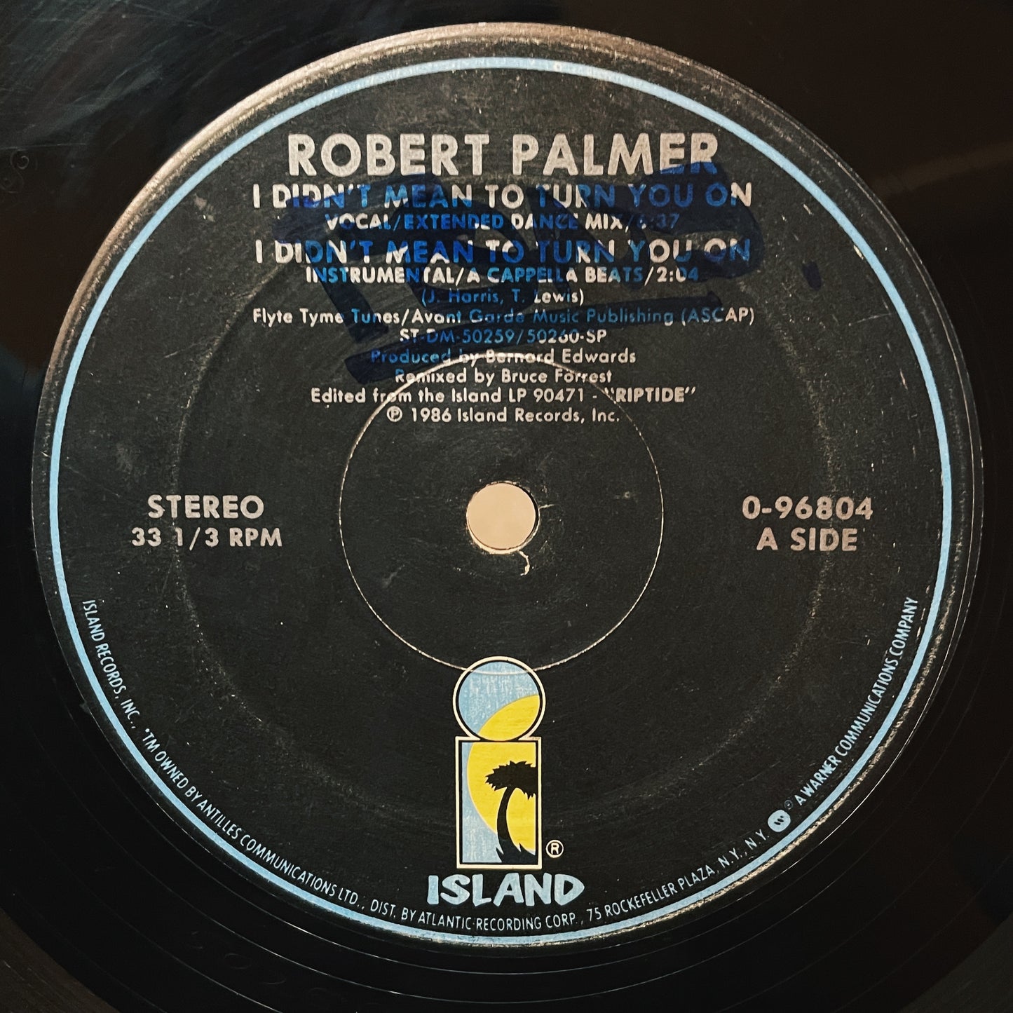 Robert Palmer – I Didn't Mean To Turn You On (Extended Dance Mix)