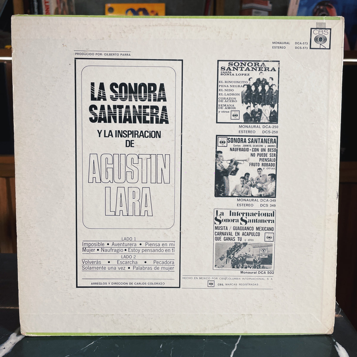 La Sonora Santanera – La Sonora Santanera Y La Inspiracion De Agustin Lara