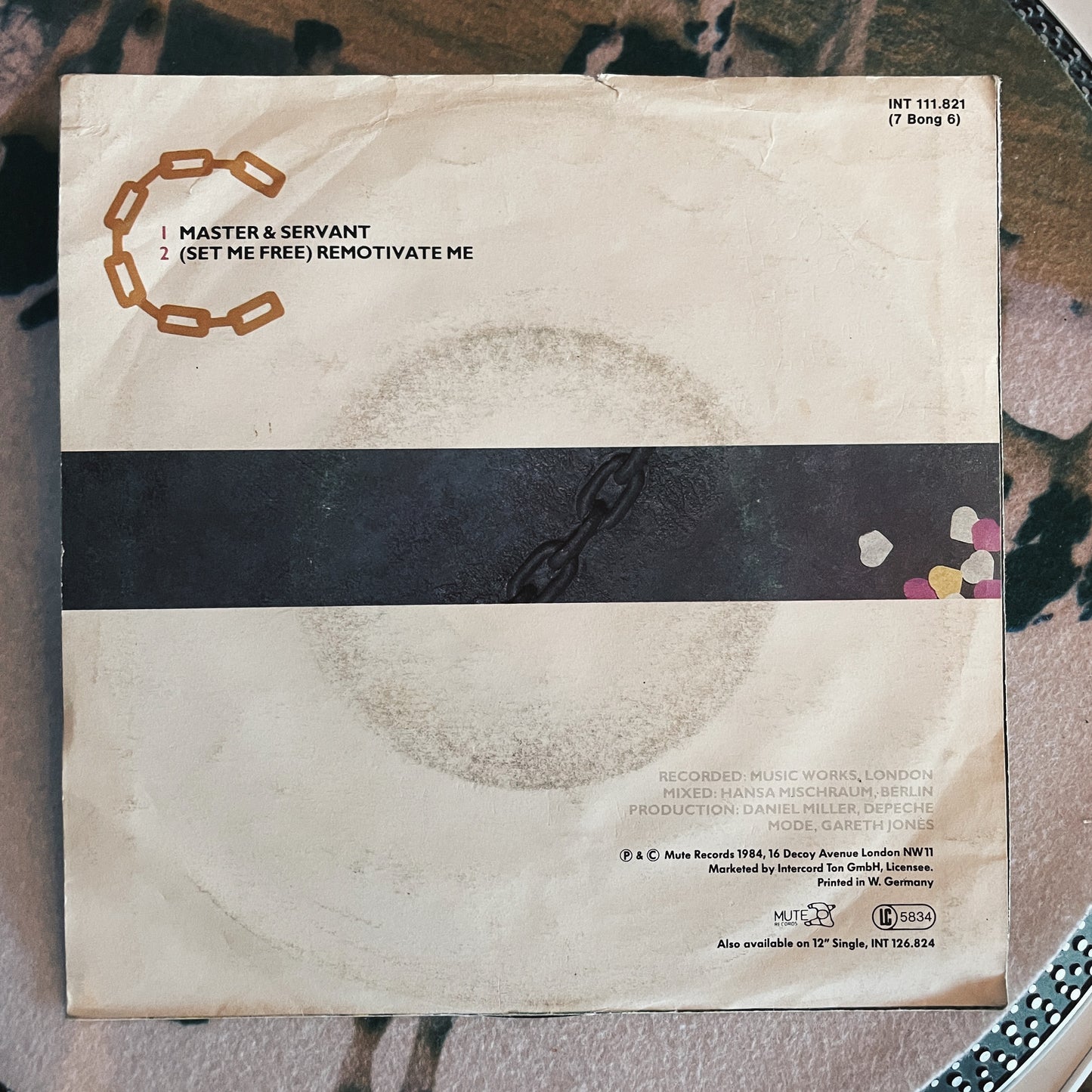 7¨| Depeche Mode – Master and servant