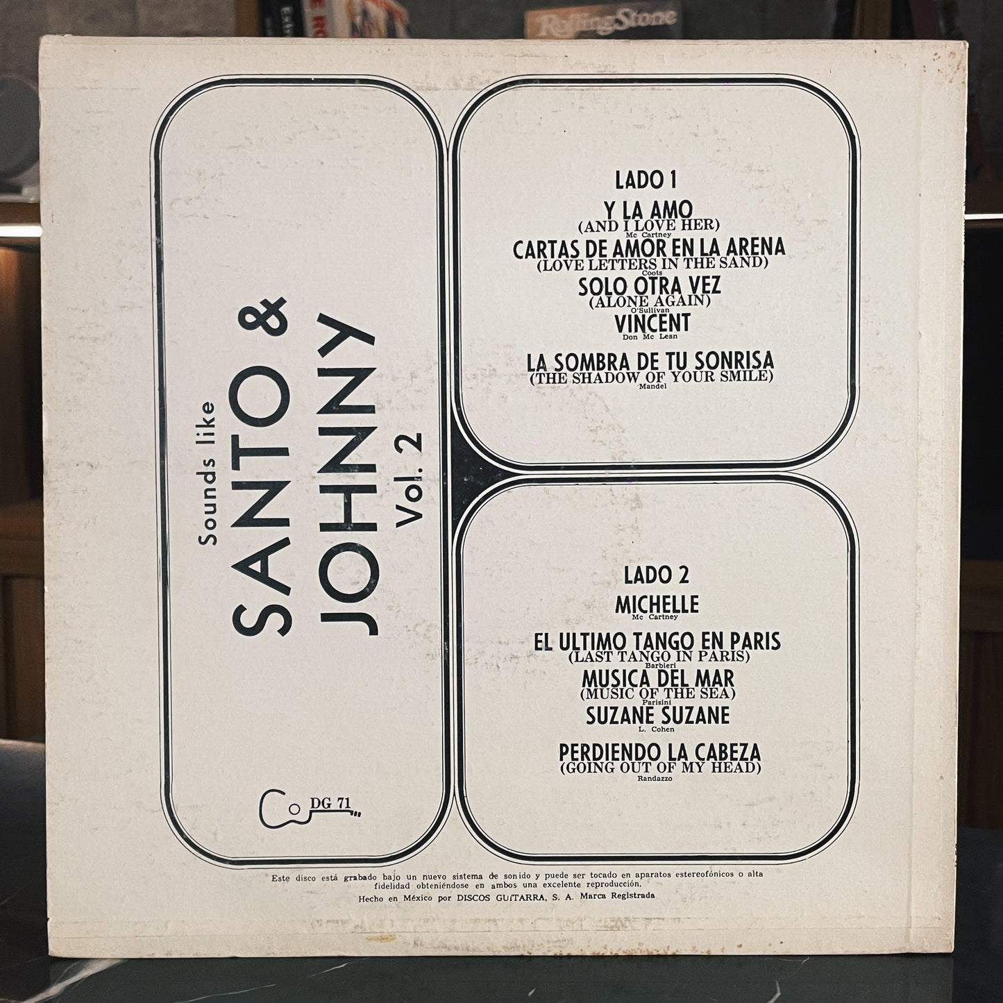 La Costa – Sounds Like Santo & Johnny Vol. 2