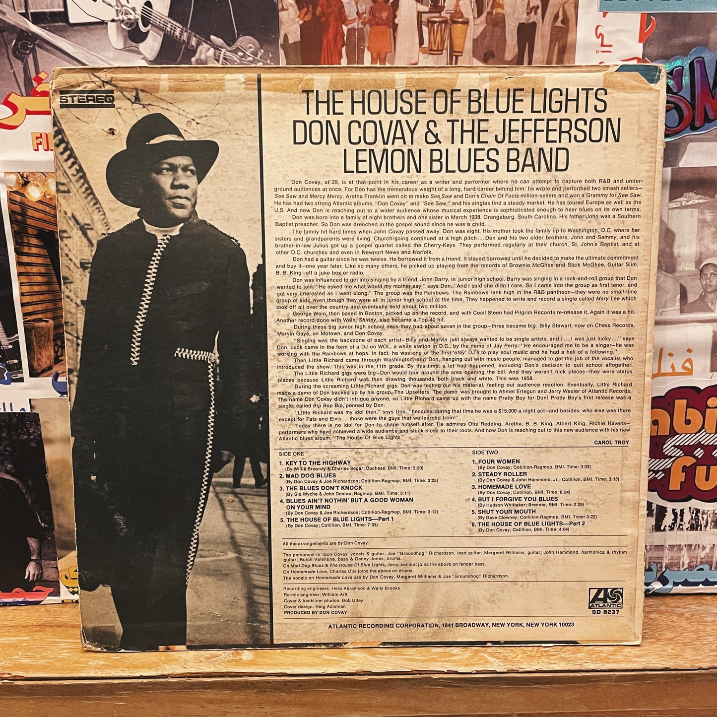 Don Covay & The Jefferson Lemon Blues Band – The House Of Blue Lights