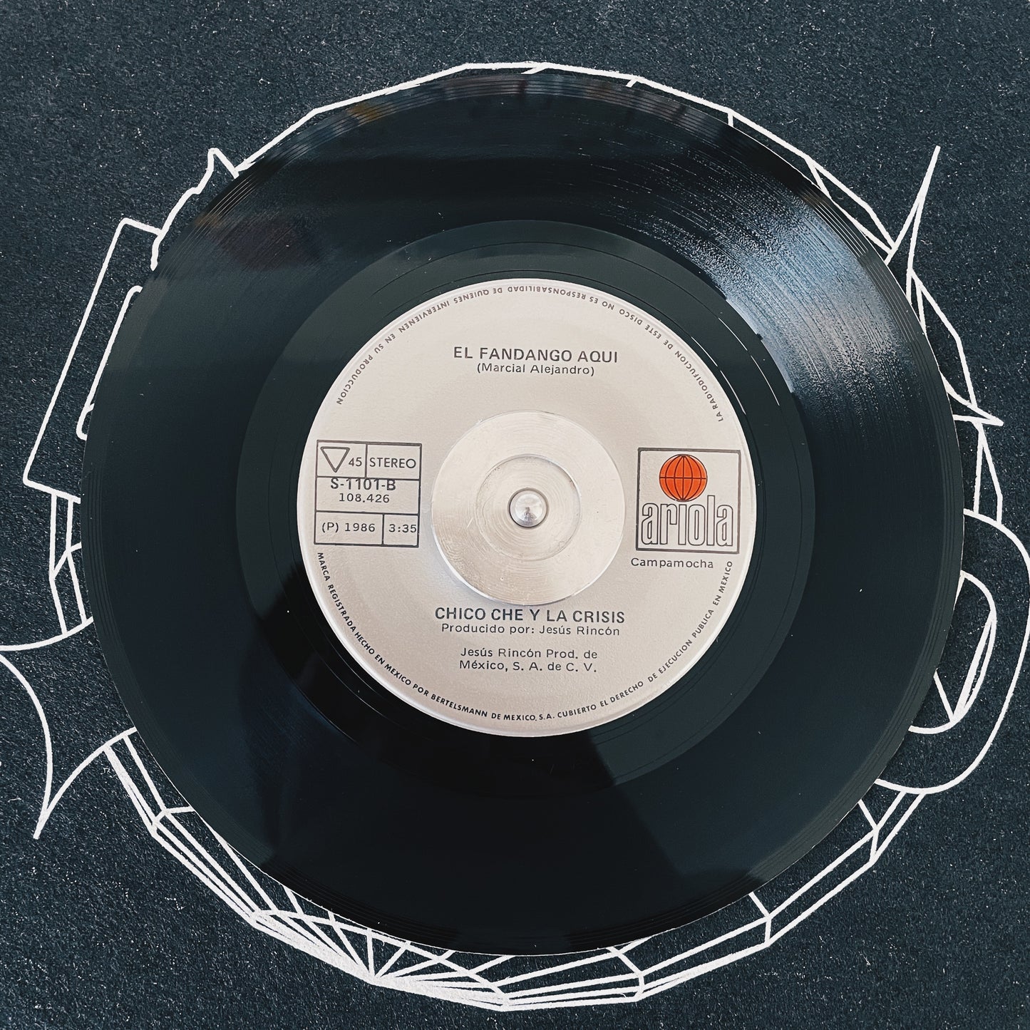 7¨| Chico Ché Y La Crisis – Uy Que Miedo / El Fandango Aqui