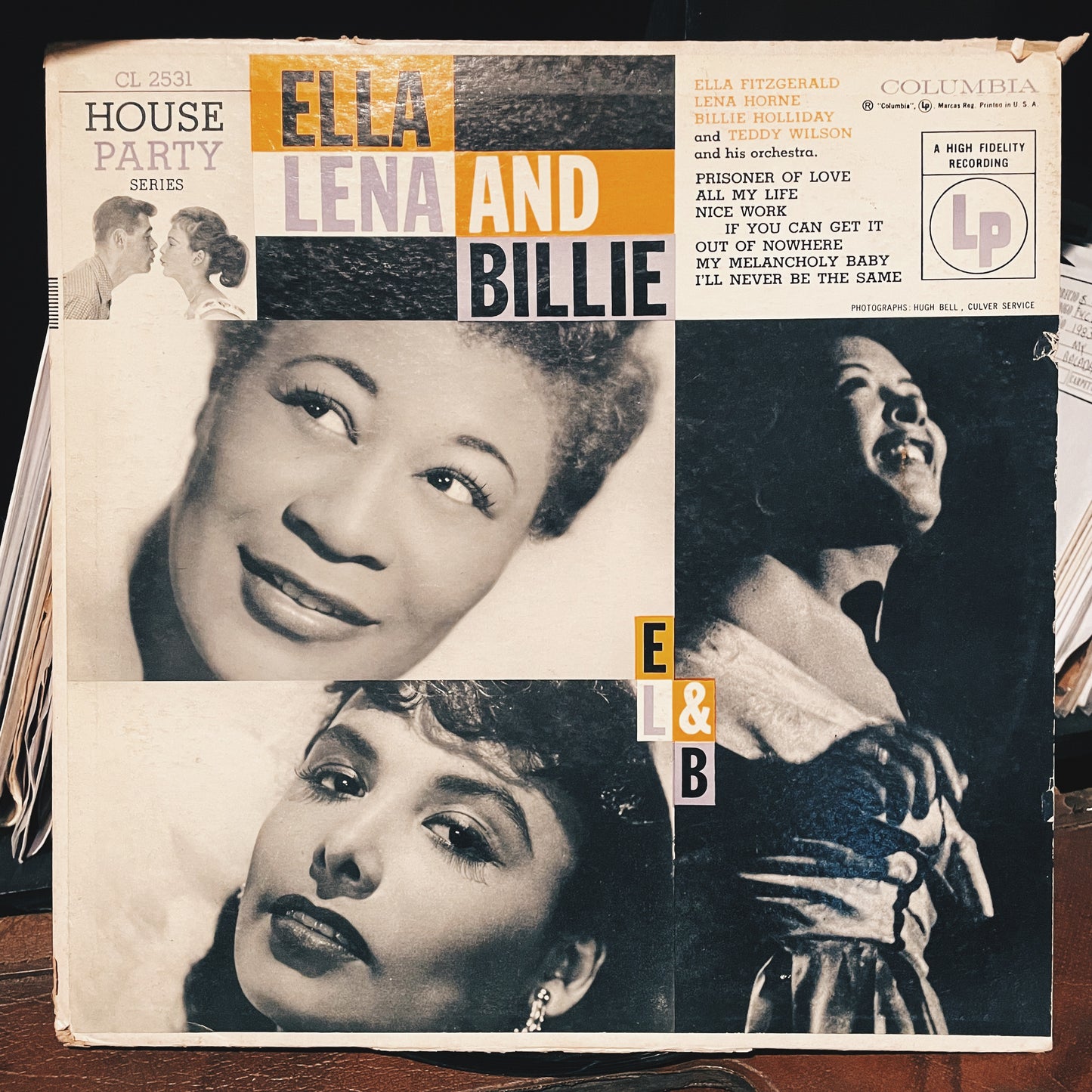 Ella Fitzgerald, Lena Horne , And Billie Holiday With Teddy Wilson And His Orchestra – Ella, Lena, And Billie