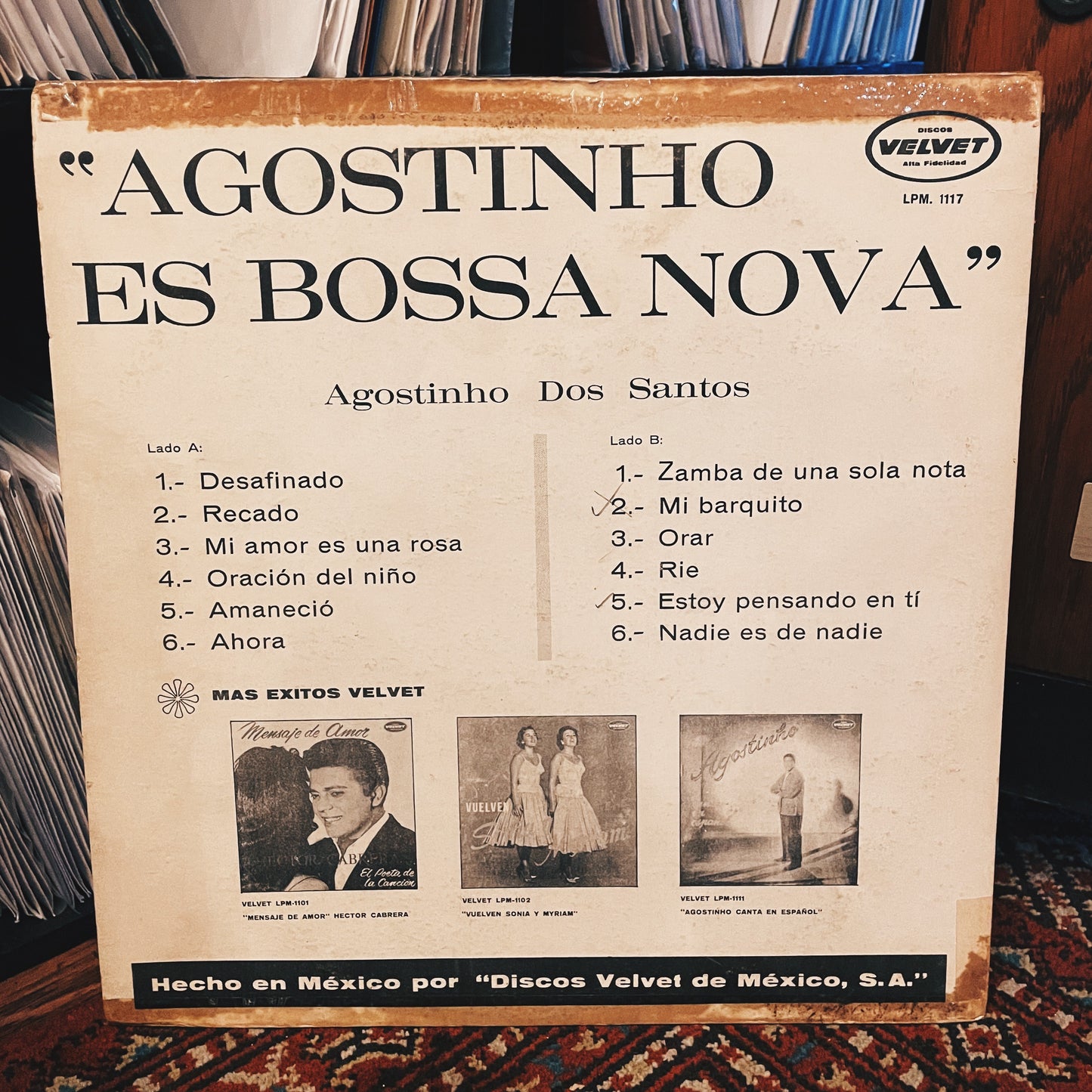 Agostinho Dos Santos – Agostinho Es Bossa Nova